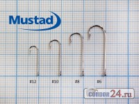 Крючки Mustad 3282N, упаковка 100 штук